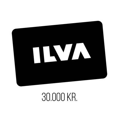 ILVA Gjafakort 30.000 kr.